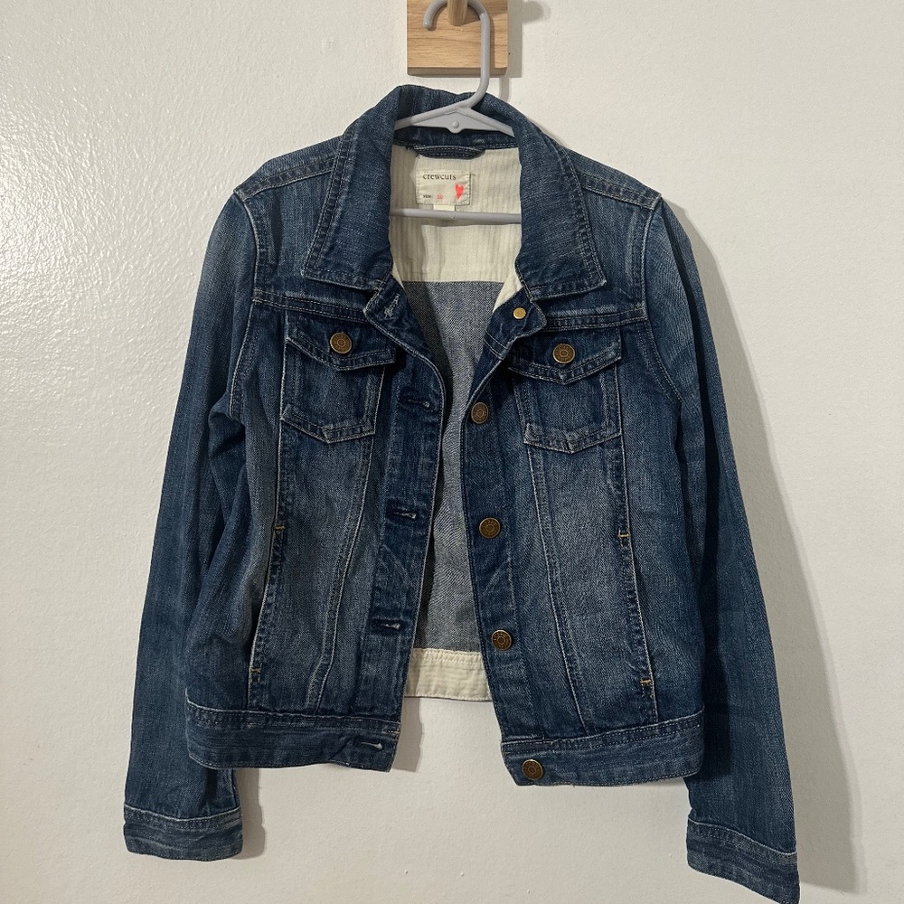 Crewcuts by J.Crew Denim Jean Jacket Blue Size 10 Girls Spring